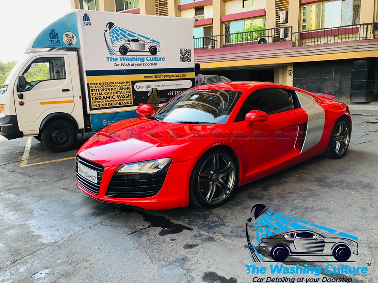 Car cleaning in Bandra